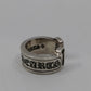 Chrome Hearts Scroll Ring Size 9