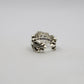 Chrome Hearts Double Floral Cross Ring Size 9 New | AVNTGRDNY NYC