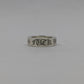 Chrome Hearts Fuck You 6MM Spacer Ring Size 4.5| AVNTGRDNY NYC