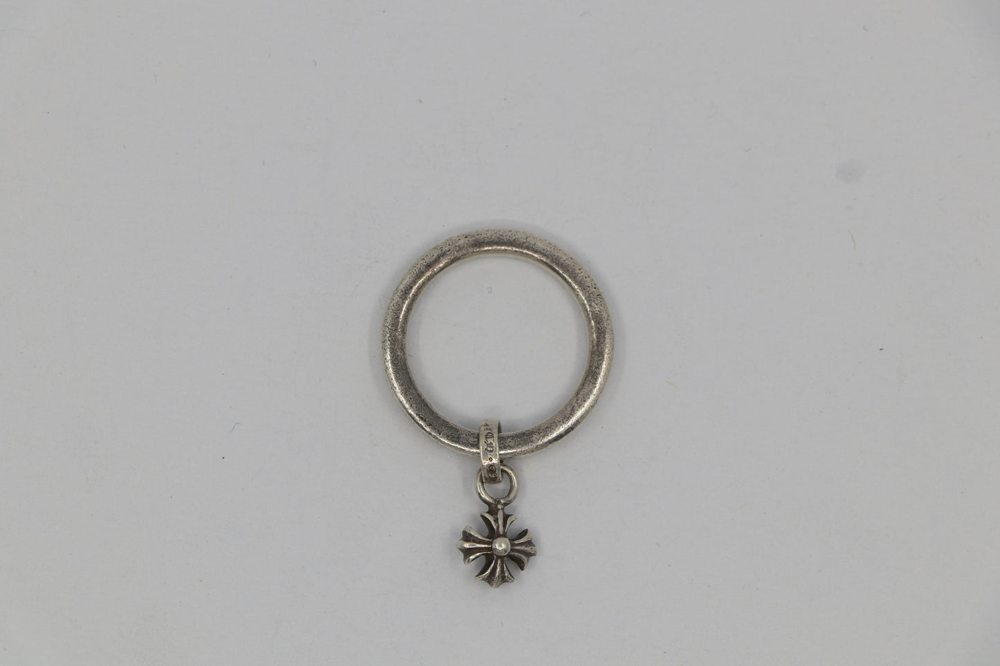 Chrome Hearts NTFL CH Plus Ring Size 8 Sterling Silver | AVNTGRDNY NYC
