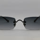 Chrome Hearts Pills III Sunglasses Black/Silver 55-20-144 | AVNTGRDNY NYC