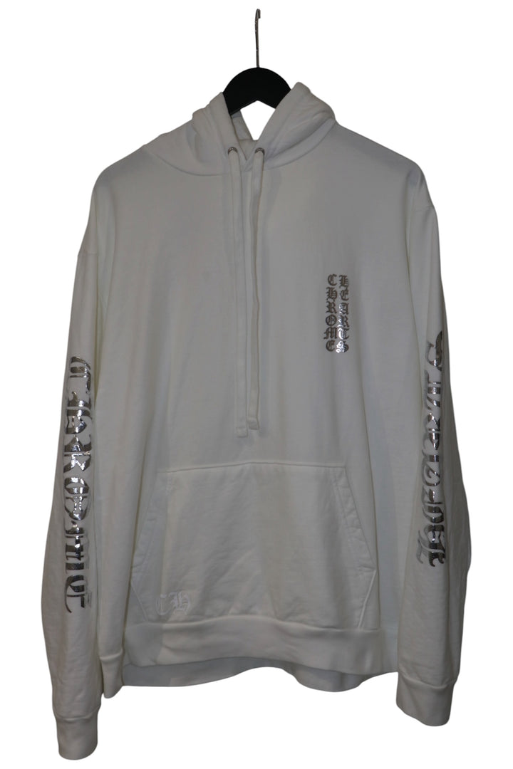 Chrome Hearts White Silver Foil Hoodie Size Large| AVNTGRDNY NYC