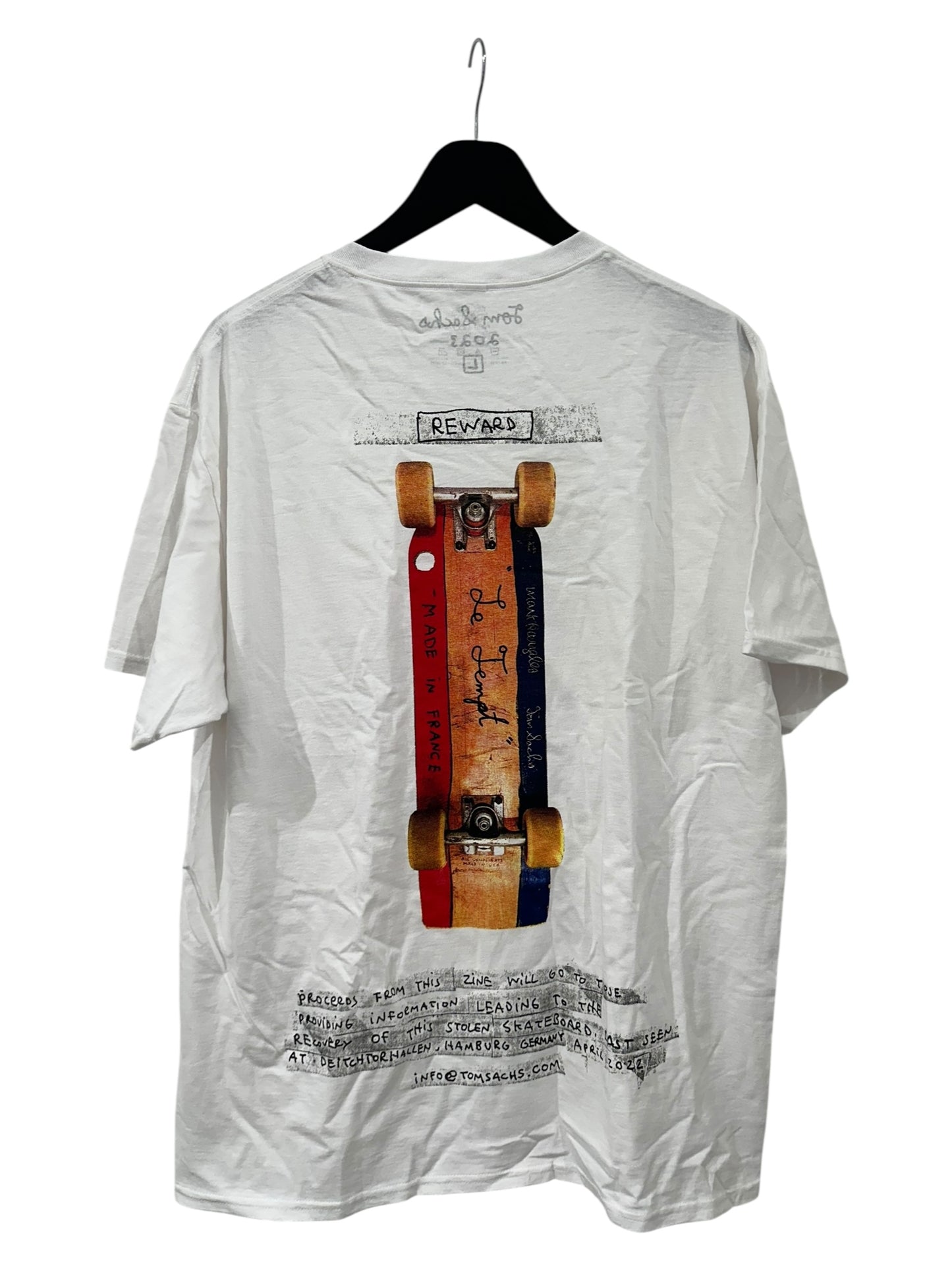 Tom Sachs "Le Tempt" Tee Size L