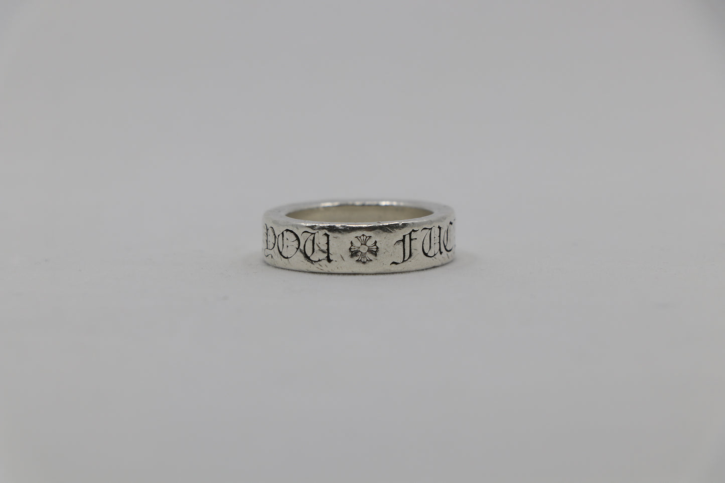 Chrome Hearts Fuck You Spacer Ring 6mm Size 7.5| AVNTGRDNY NYC
