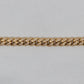 Chrome Hearts 22K Gold Cuban Link Bracelet with Pavé Diamonds | AVNTGRDNY NYC