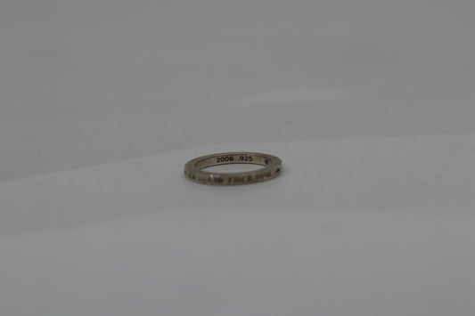 Chrome Hearts 3MM “Paris Fuck You” Spacer Ring Size 12