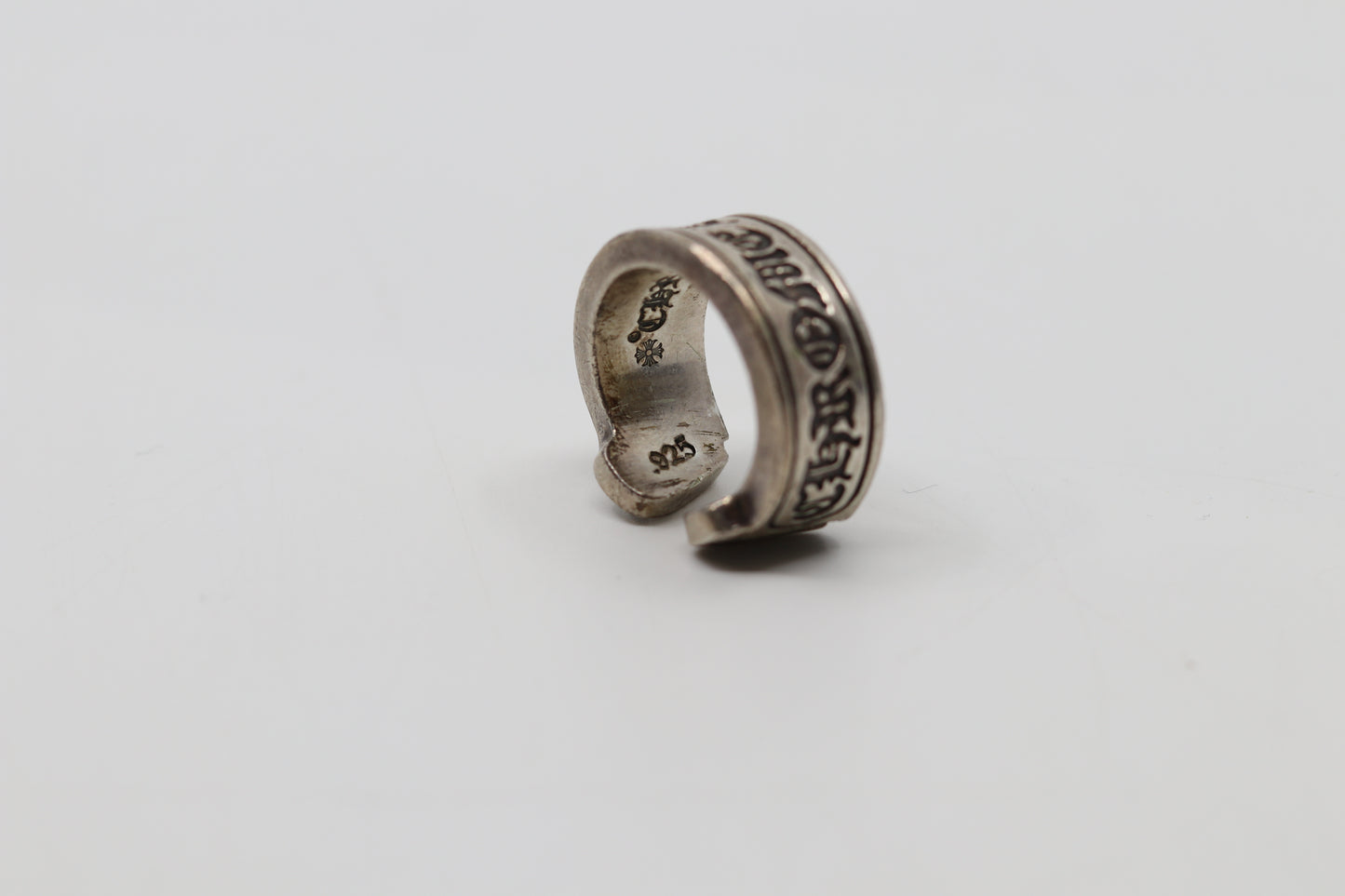 Chrome Hearts Scroll Ring Size 8.5