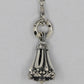 Lone Ones Mating Flight Pendant Chrome Bell Medium .925 Sterling Silver | AVNTGRDNY NYC