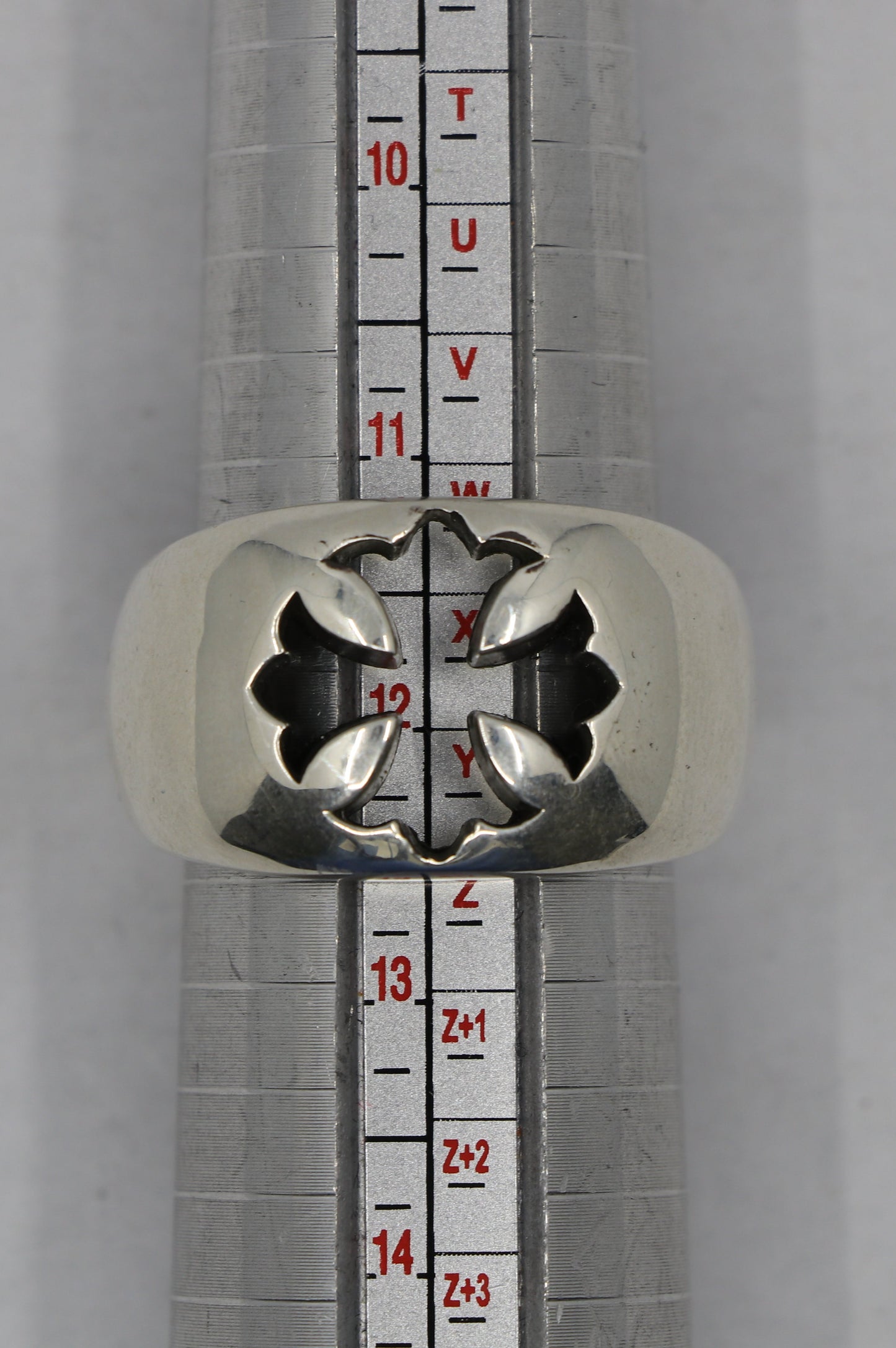 Chrome Hearts Negative Space CH Plus Ring Size 12 | AVNTGRDNY NYC