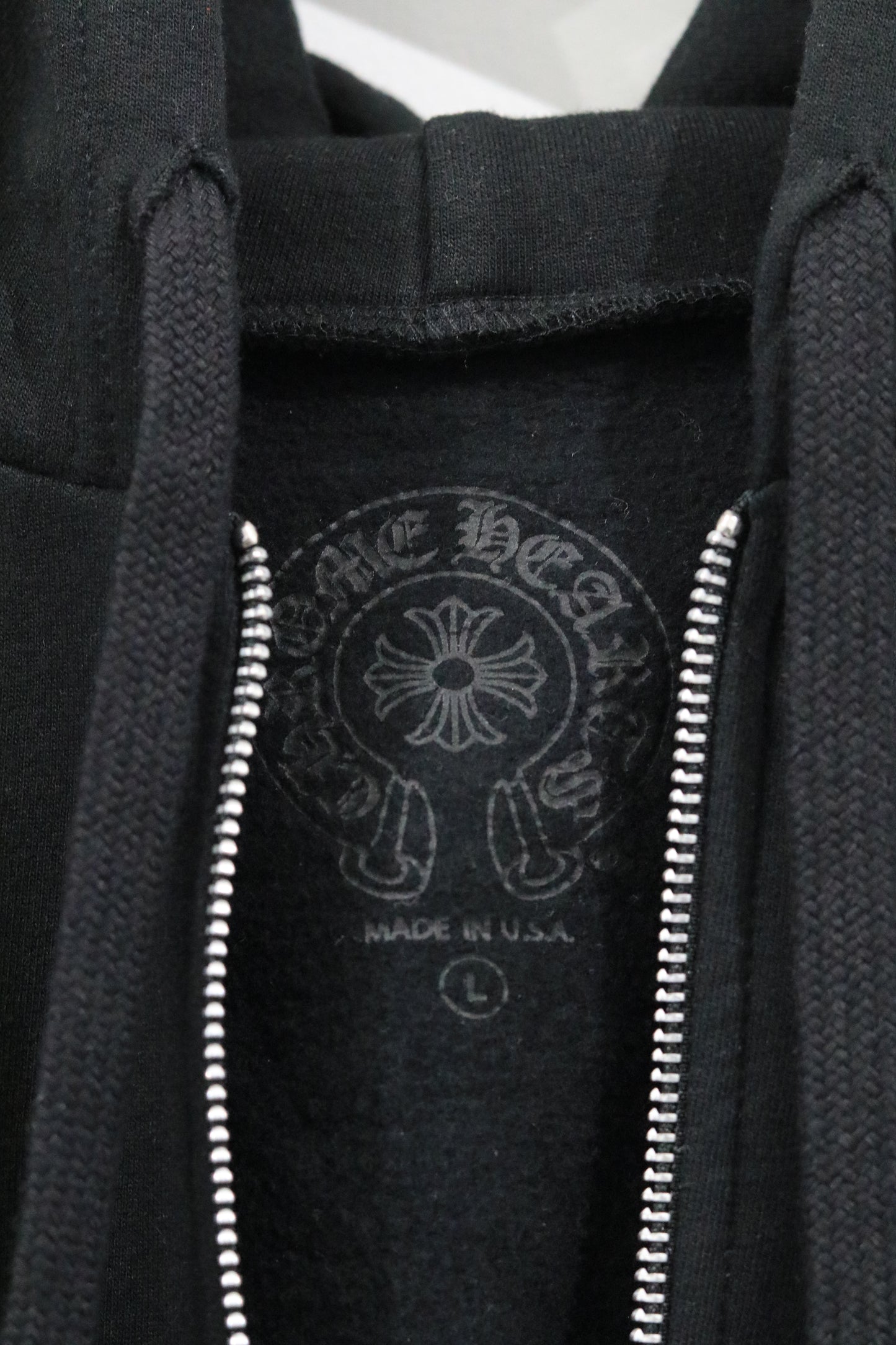 Chrome Hearts NYC Horseshoe Zip Up Size L