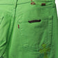 Chrome Hearts Matty Boy Sex Records Cross Patch Jeans Size 32 Neon Green Pre-Owned | AVNTGRDNY NYC