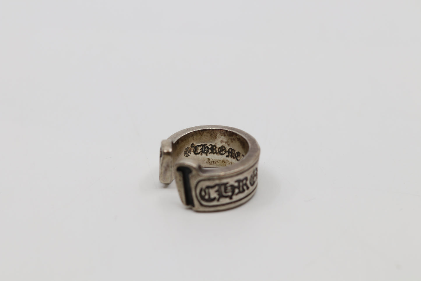 Chrome Hearts Scroll Ring Size 8.5