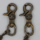 Chrome Hearts Fleur No. 2 Ball Wallet Chain Short Double Lobster Clasp | AVNTGRDNY NYC