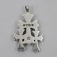 Chrome Hearts Triple Cross Pendant