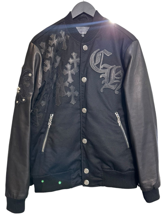 Chrome Hearts Letterman Varsity Jacket Size M New