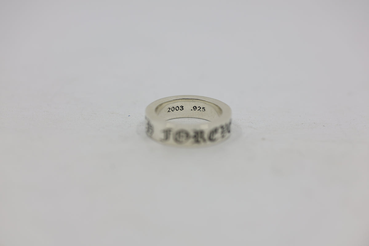 Chrome Hearts Forever 6MM Spacer Ring Size 7.5 New | AVNTGRDNY NYC