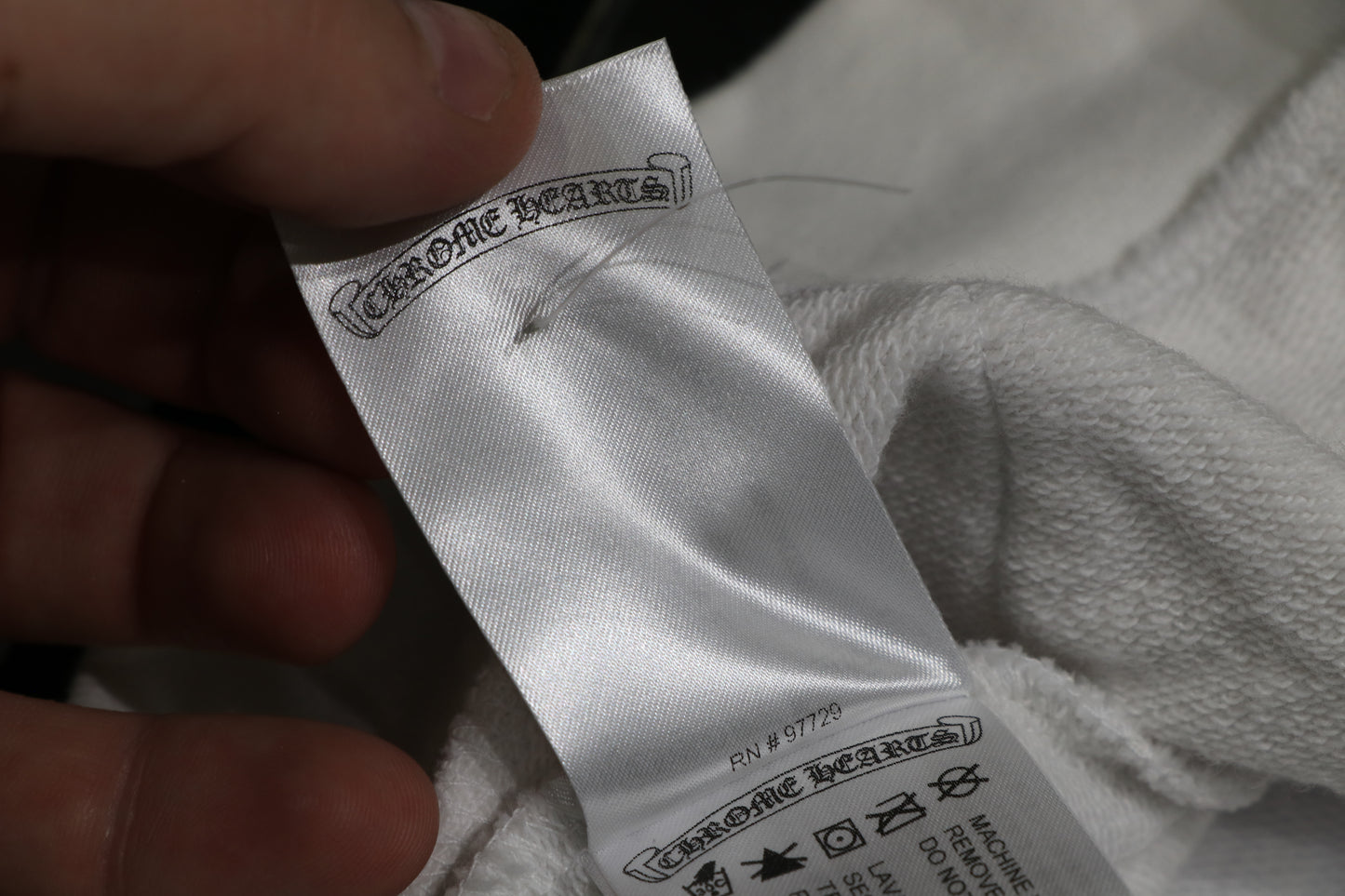 Chrome Hearts Monogram Horseshoe Hoodie White Size M | AVNTGRDNY NYC