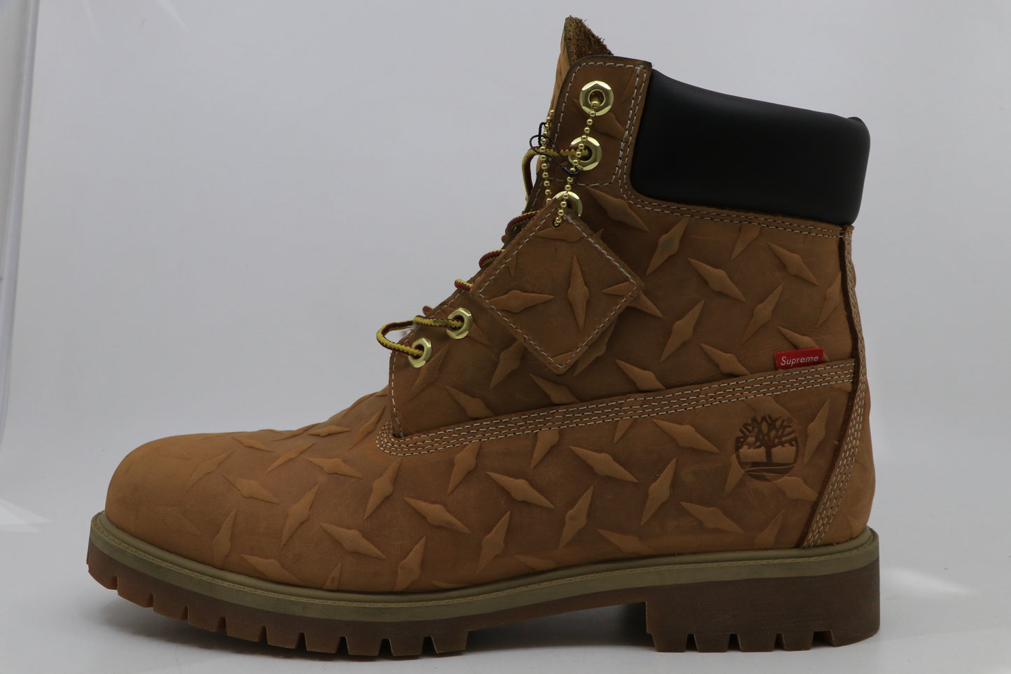 Supreme Timberland Diamondplate Size 10.5