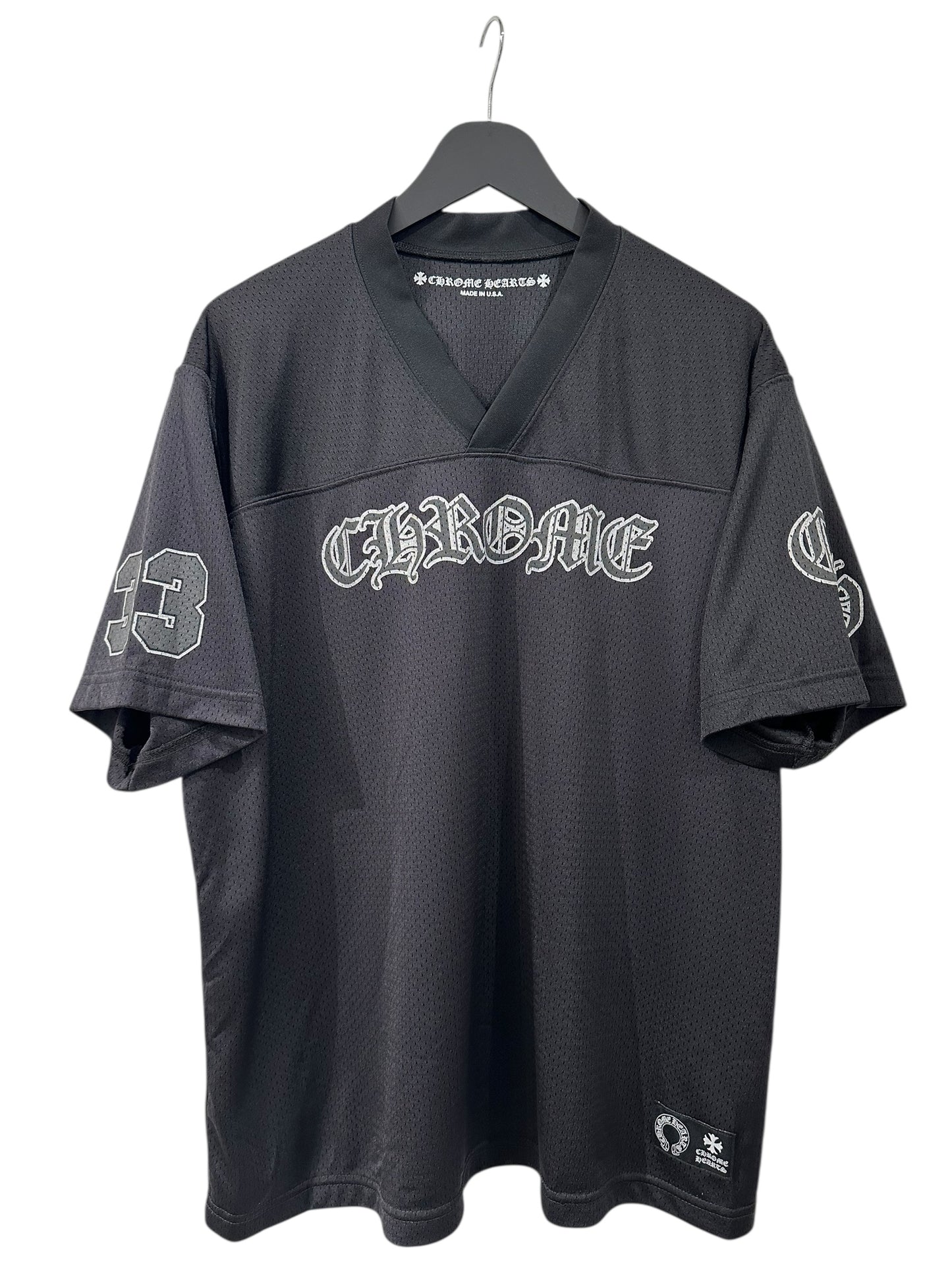 Chrome Hearts Stadium Mesh Jersey Black Size L