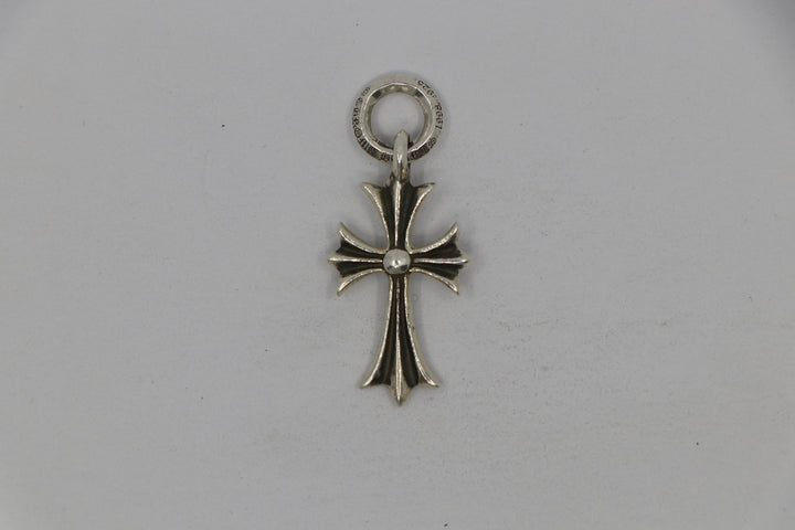 Chrome Hearts Tiny Cross Pendant Sterling Silver| AVNTGRDNY NYC