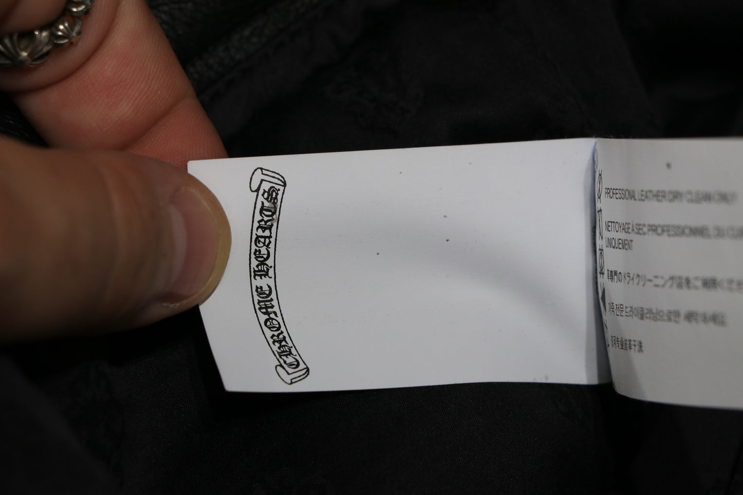 Chrome Hearts Leather Fleur Knee Pants Size 34| AVNTGRDNY NYC