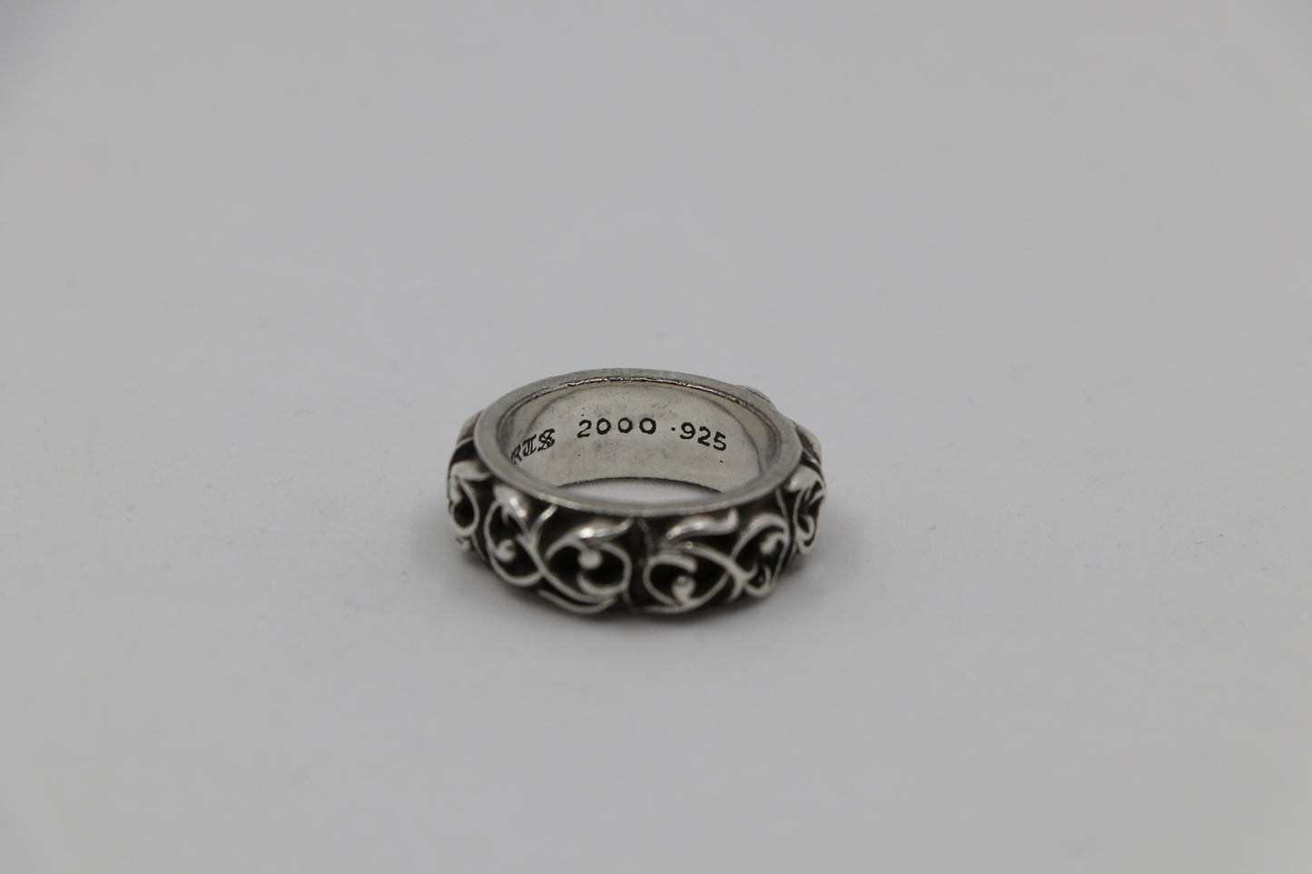 Chrome Hearts Silver Eternity Vine Ring Size 8.5 | AVNTGRDNY NYC