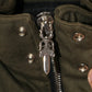 Chrome Hearts Canvas Puffer Vest Olive Size L