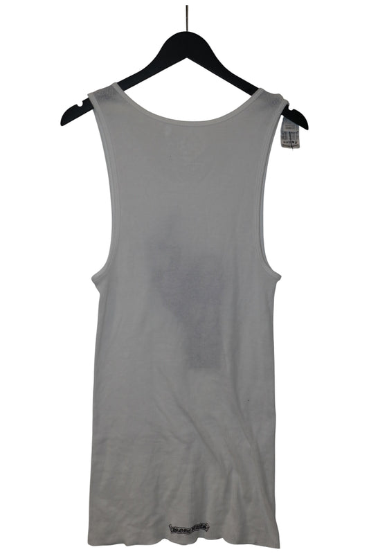 Chrome Hearts Richard Stark Middle Finger Tank Top White Size L Cotton | AVNTGRDNY NYC