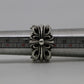 Chrome Hearts Double Floral Ring Size 11