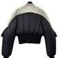 Rick Owens Gethsemane Colorblock Puffer Bomber Jacket Size 42IT