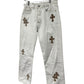 Chrome Hearts Leopard Patch Jeans Size 30