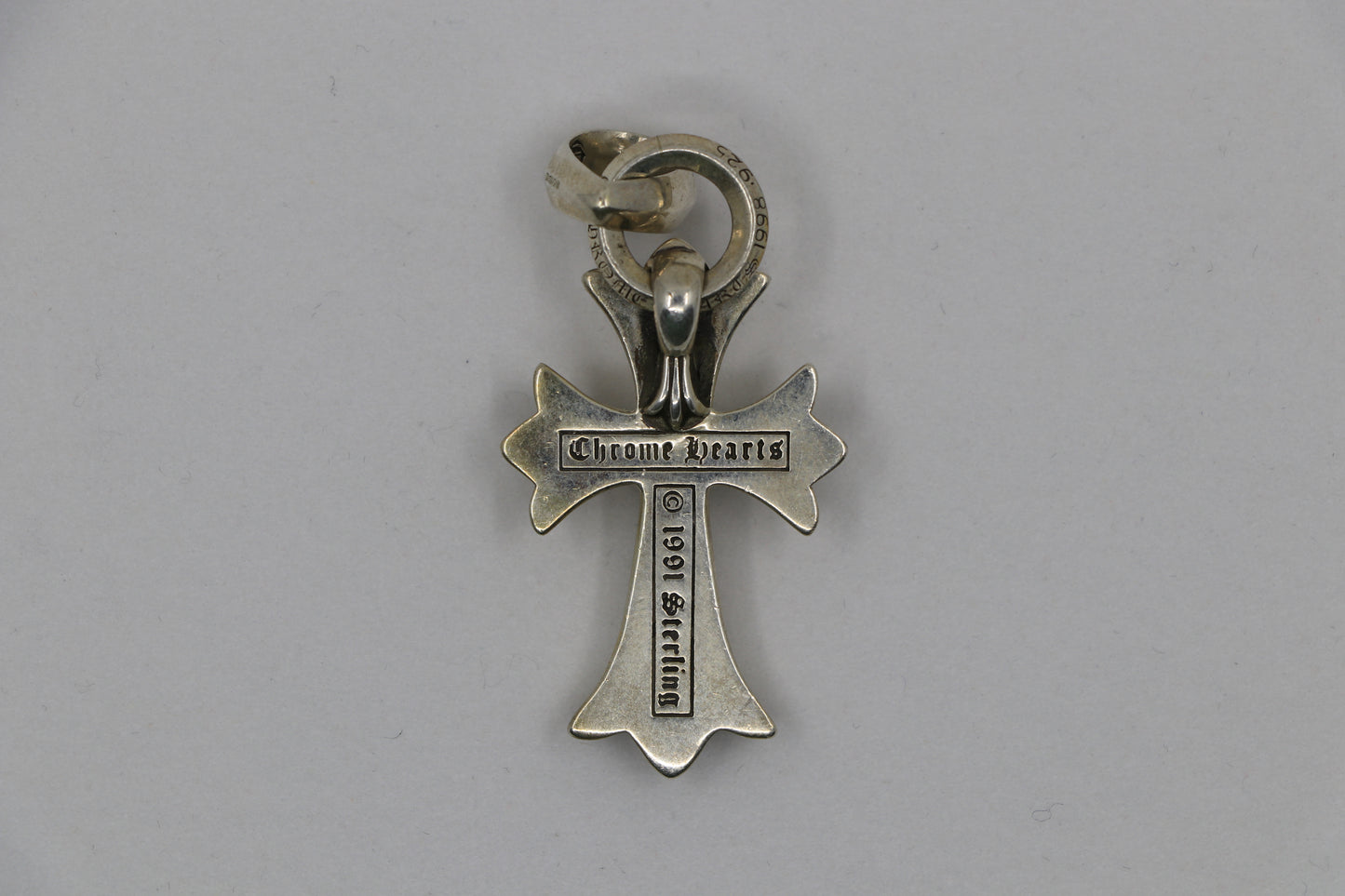 Chrome Hearts Small Cross Pendant Sterling Silver | AVNTGRDNY NYC
