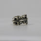 Chrome Hearts Double Floral Ring Size 7
