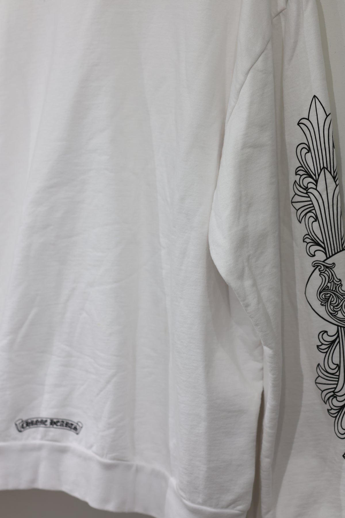 Chrome Hearts Love You Floral Heart Crewneck White XXL| AVNTGRDNY NYC