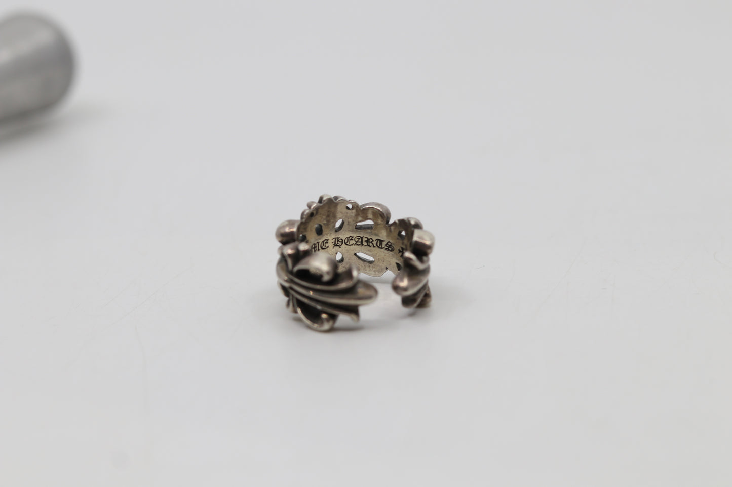 Chrome Hearts Double Floral Ring Size 7.5