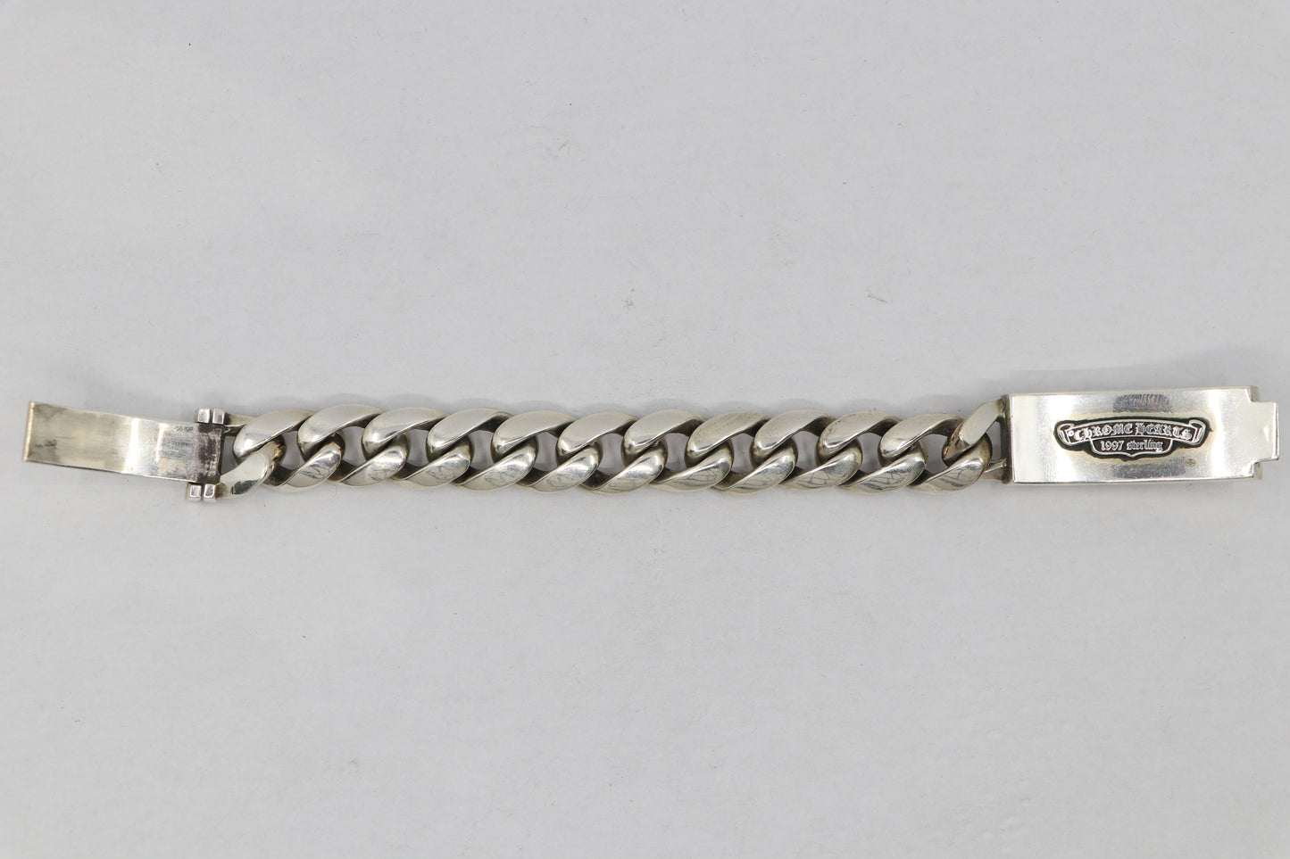 Chrome Hearts Floral ID Classic Link Bracelet 11 Links| AVNTGRDNY NYC