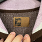 Birth of a royal child Iris Flower Knitted Polo Shirt Size M