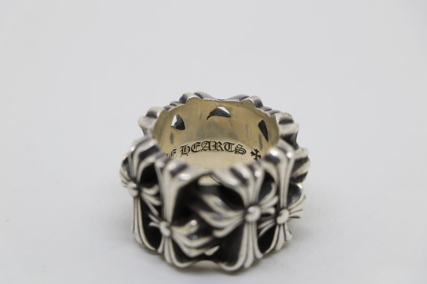Chrome Hearts Square Cemetery Ring Size 13 Sterling Silver | AVNTGRDNY NYC