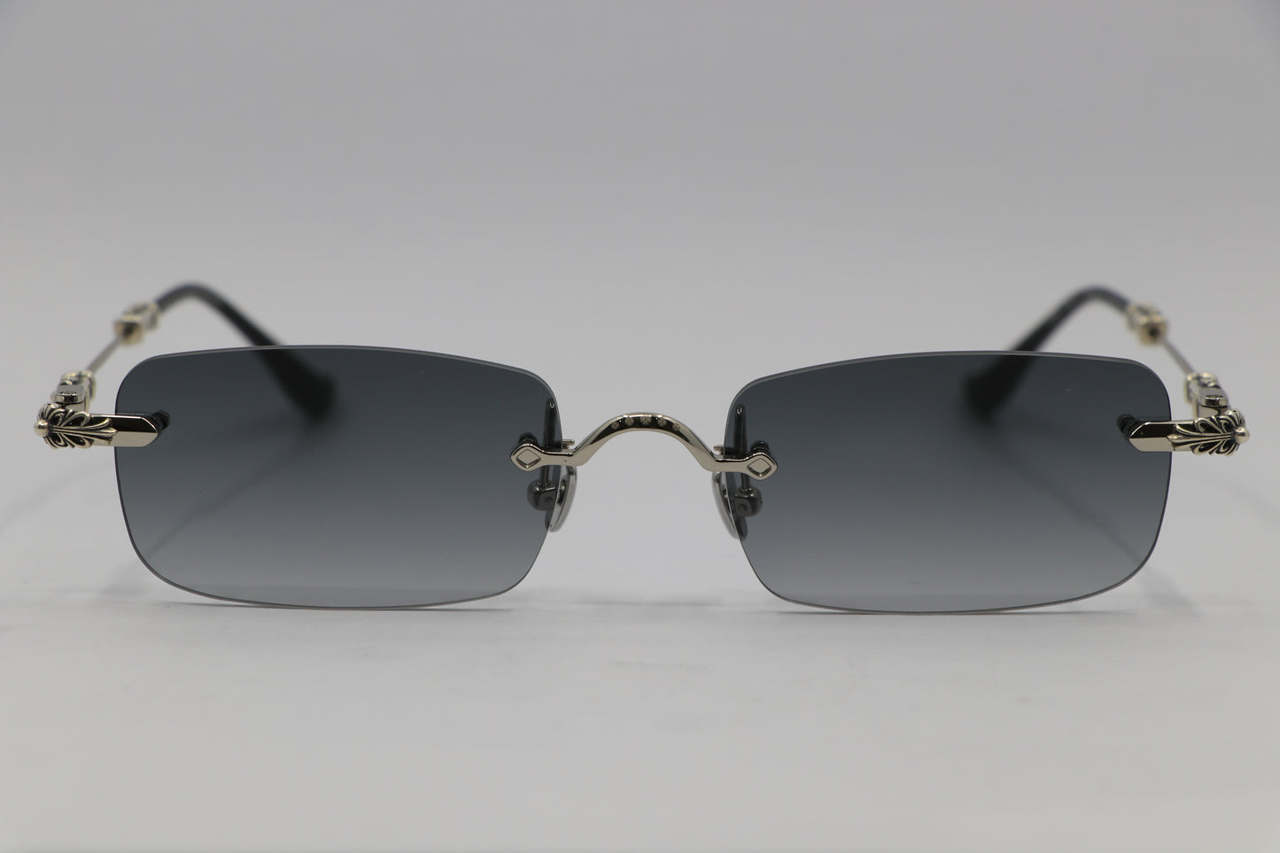 Chrome Hearts Pills III Sunglasses Black Silver | AVNTGRDNY NYC