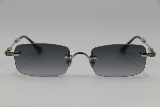 Chrome Hearts Pills III Sunglasses Black Silver | AVNTGRDNY NYC