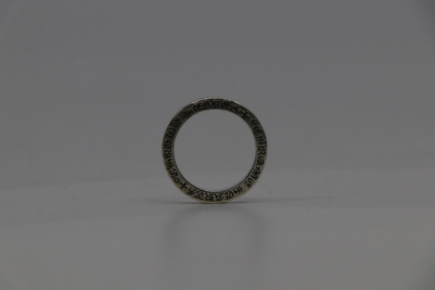 Chrome Hearts NYC Fuck You 3MM Spacer Ring Size 8.5