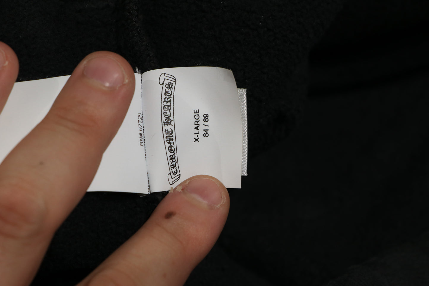 Chrome Hearts Paper Jam Sweatpants Black Size XL| AVNTGRDNY NYC