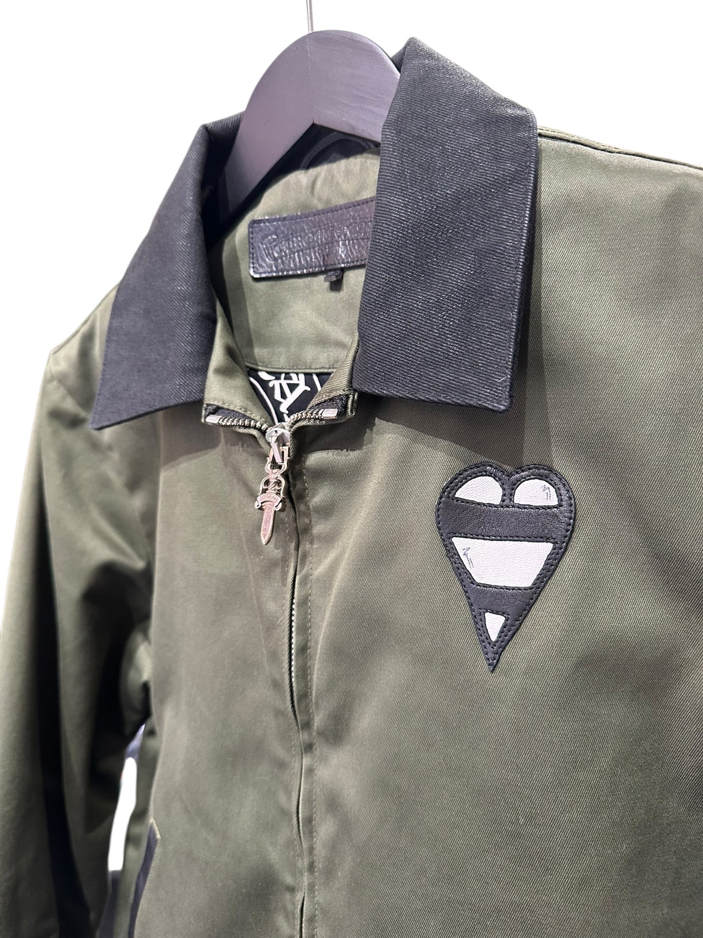 Chrome Hearts x Matty Boy “Smile You’re on Camera” Olive Jacket Size S