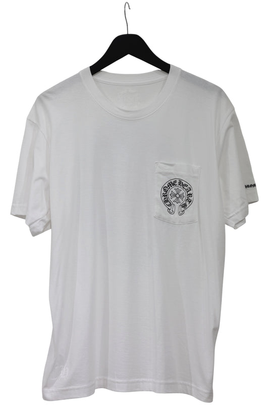 Chrome Hearts Horseshoe Logo T-Shirt White Size L| AVNTGRDNY NYC