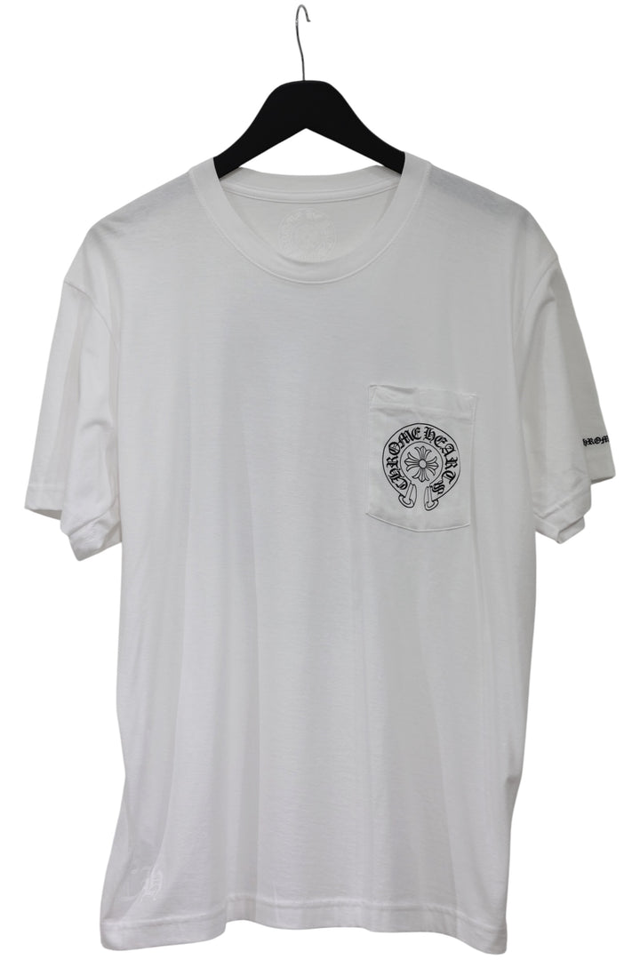 Chrome Hearts Horseshoe Logo T-Shirt White Size L| AVNTGRDNY NYC