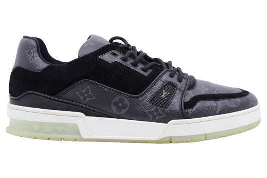 Louis Vuitton Black/Grey Monogram Trainer LV8 (9.5)