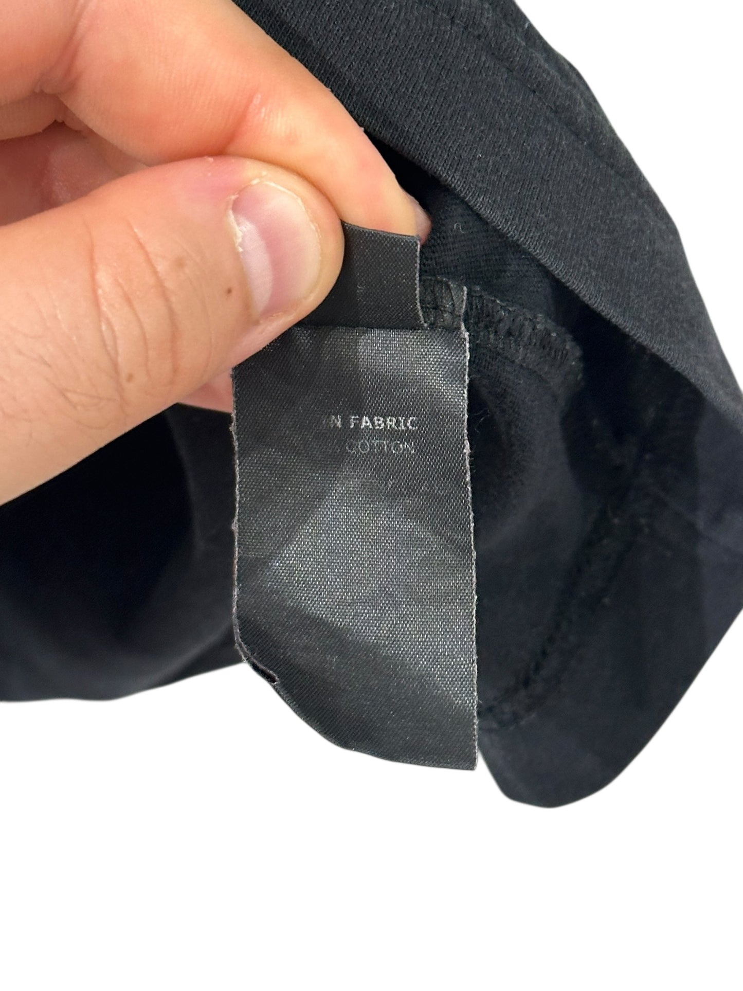 Vetements Georgia Flag T-shirt Black Size XS