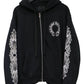 Chrome Hearts Floral Horseshoe Thermal Zip Up Black Size S | AVNTGRDNY NYC