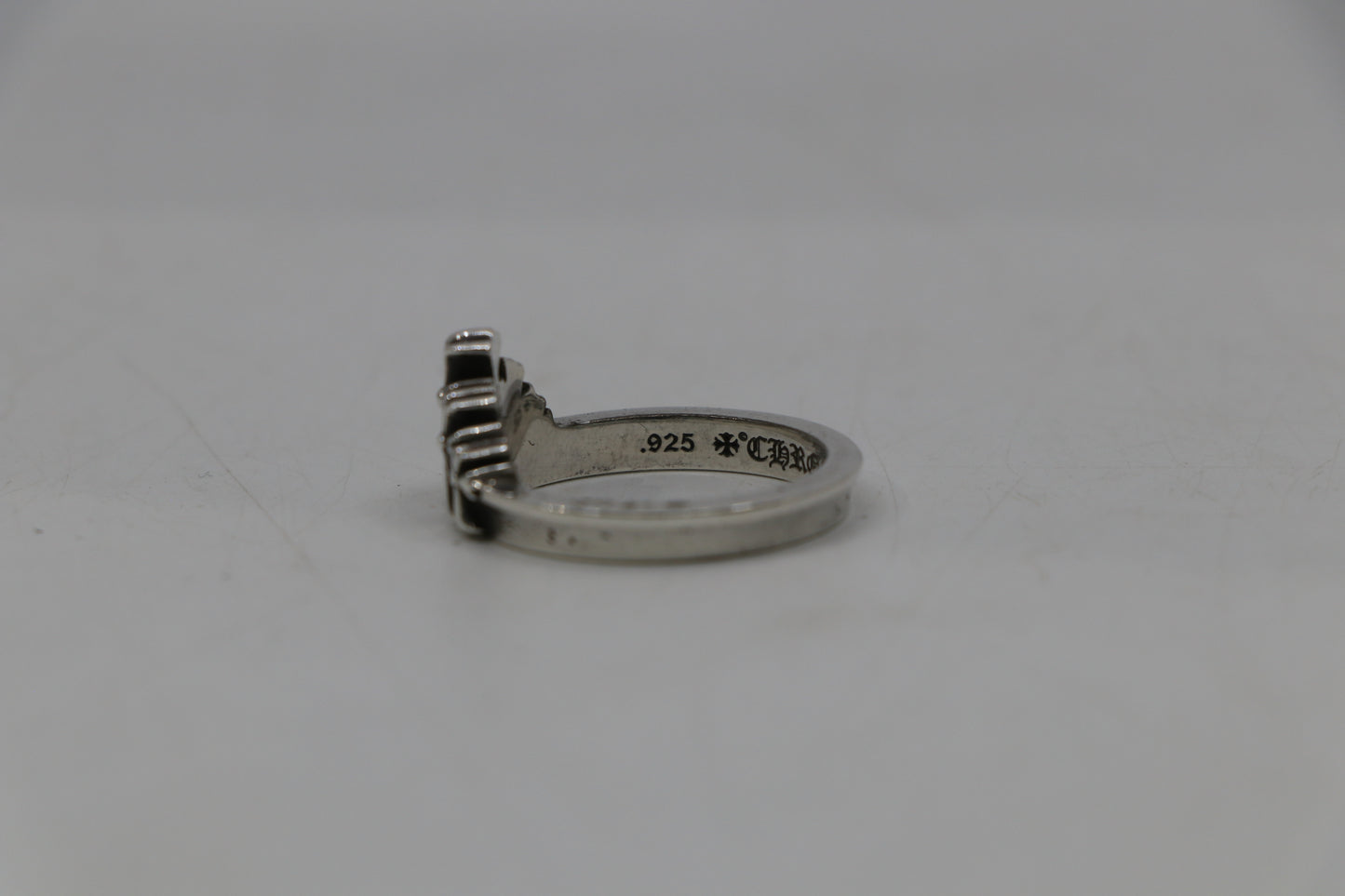 Chrome Hearts Cross Crown Ring Size 10