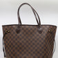 Louis Vuitton Neverfull MM Damier Ebene Rose Ballerine Bag